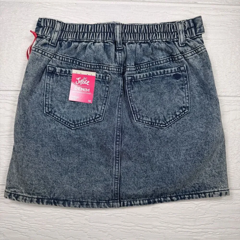 Justice girls denim